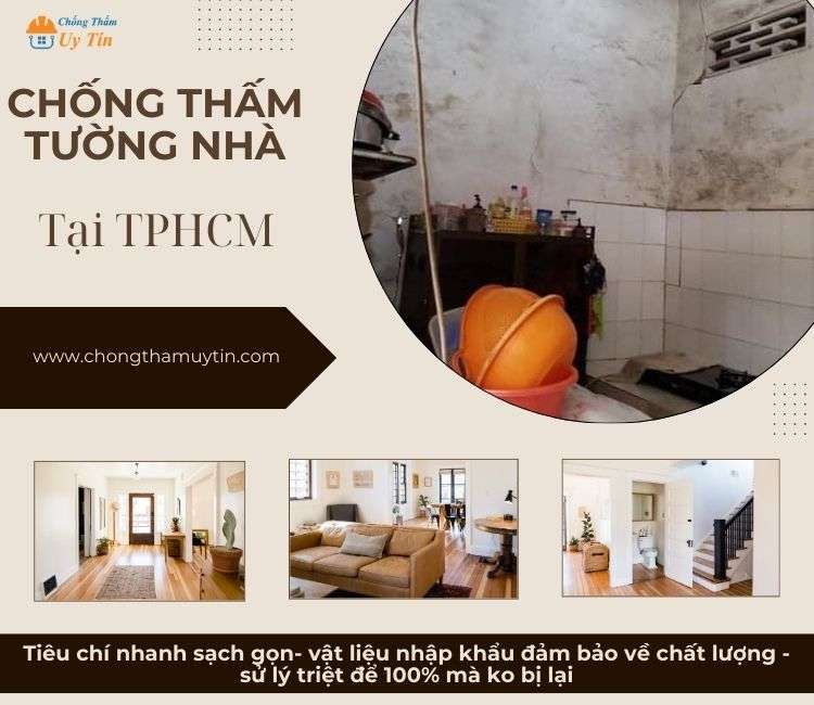 chống thấm tường nhà tphcm